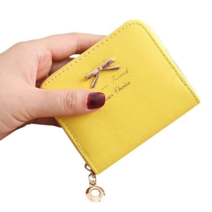 womens-zipper-coin-purse-multifunctional-short-card-holder-korean-bow-wallet