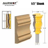 LA VIE 1/2－12mm Shank 12.7mm มีดเส้นใหญ่ Crown Molding Router Bit Tenon Cutter สําหรับเครื่องตัดไม้งานไม้ MC03117