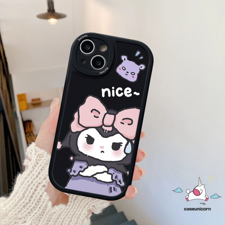 เคสคู่รักสำหรับ-redmi-10c-9-9a-12c-10-9c-9-a1-a2-10a-k40s-redmi-note-8-11-11s-10s-9s-10-pro-max-poco-x3-nfc-pro-poco-mi-11-lite-น่ารักเป็นคู่การ์ตูน-kuromi-เคส-tpu-นิ่มเมโลดี้