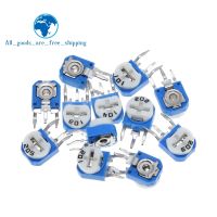 ♚♗ 10pcs Rm063 Rm-063 100 200 500 1k 2k 5k 10k 20k 50k 100k 200k 500k 1m Ohm Trimpot Trimmer Potentiometer Variable Resistor