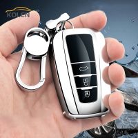 ❡♨ Soft TPU Car Remote Key Case Cover Shell Fob For Toyota Prius CHR C-HR Camry Corolla RAV4 Avalon Land Cruiser Prodo Accessories