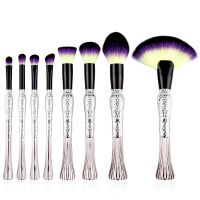 【cw】 Set Eyeshadow Makeup 8Pcs Foundation Brushes Eyeliner ！