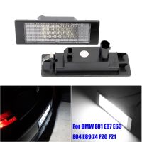 ✇✵ 12V Car License Number Plate Lights LED Lamp Automotive Accessories For BMW E87 E81 E64 E86 E89 F20 Serie 1 6 Z Mini Cooper Fiat