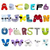 【CW】 26 Style Alphabet Lore But are Plush Toys Animal Plushie Education Doll for Kids and Adults Halloween Christmas Gift In Stock