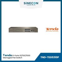 Tenda เทนด้า รุ่น TEG5310P สวิตซ์ 8 port 10/100/1000 Managed PoE Switch