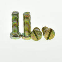 M2 M2.5 M3 M4 M5 M6 carbon steel DIN84 Slotted Cap Head Slot Column Round Cheese Head Screw Bolt GB65