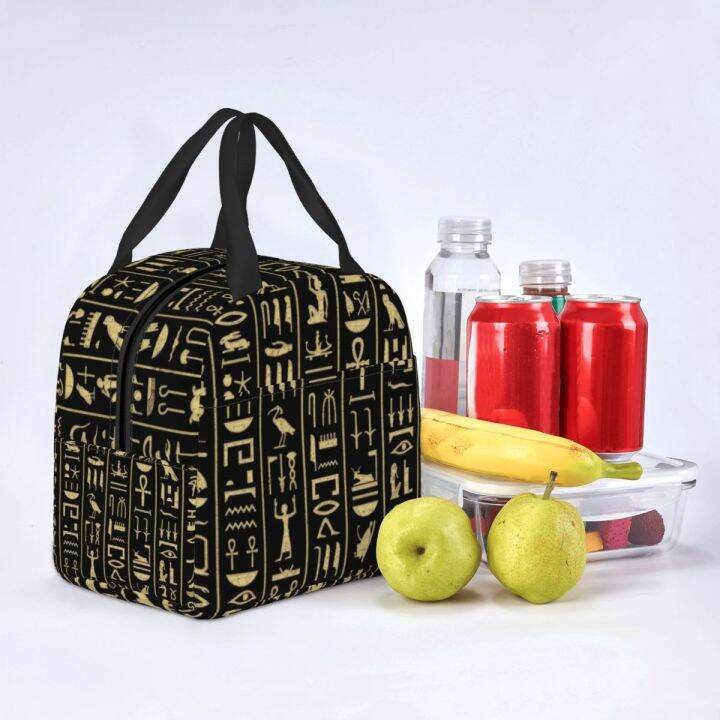 custom-gold-hieroglyphics-lunch-bag-men-women-warm-cooler-insulated-lunch-box-for-children-school