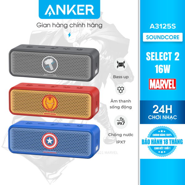 Loa bluetooth SoundCore (by Anker) Select 2 16W- Phiên bản Marvel – A3125