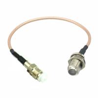 F Type Female To FME Female Connector Adapter 8 RG316 RF Pigtail Cable