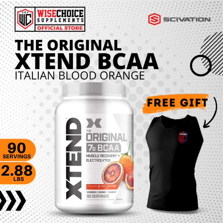 SCIVATION XTEND BCAAS 90 SERVINGS ITALIAN BLOOD ORANGE FLAVOR Lazada PH