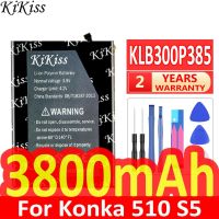 Klb300p385พลังสูง Kikiss 3800มิลลิแอมป์ต่อชั่วโมงสำหรับโทรศัพท์มือถือ S5 Konka 510