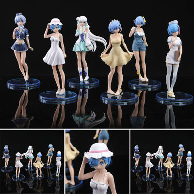 6pcs/set Re:Life in a Aifferent World From Zero Figures Anime Statue Model ToysAdults KidsfunAnime Statue Model Toys Action Figure Toy CollectionRe:Life in a Aifferent World From Zero Figures