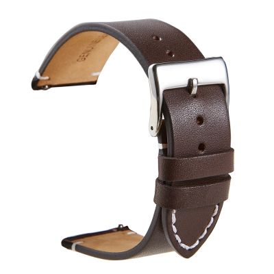 Hot Sale Release Calfskin Leather Band Soft Matte Watchbands 16 20 22 24mm Straps for Watches