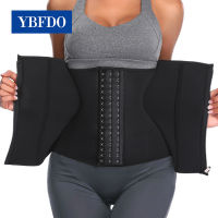 YBFDO Latex Shapewear with Breasted zipper Double pressing Tummy Belt Workout Hourglass Girdles Sports Waist Trainer Body Shaper