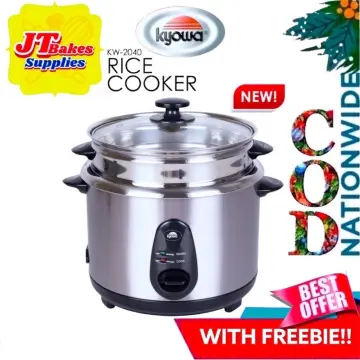 Hanabishi Rice Cooker HHRCCERC in 3 capacities (1.5 Liter, 1.8