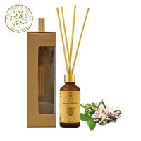 hHom Aroma Diffuser Honeysuckle 50 ml ก้านหอม ไม้หอม ปรับอากาศ กลิ่น ดอก สายน้ำผึ้ง