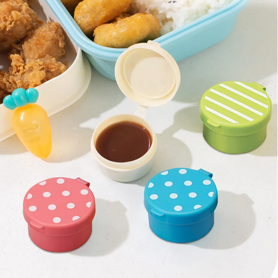 Small Salad Dressing Containers, Mini Seasoning Sauce Bottles, Portable Ketchup  Bottle Salad Dressing Container For Bento Lunch Box, Jars, Portable  Squeezable Squirt Condiments Jars For Kids Adults Bento Box, Hand Wash, Home