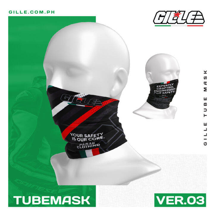 Gille Full Sublimation Tube mask bandana for motorcycle riders Lazada PH