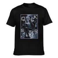 Premium Quality Marvel X-Men Quick Silver The Blink Of An Eye Poster Father/Dad Cotton Summer T-Shirt