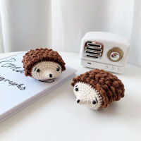 เคสแอร์พอดน้อยน่ารักลาย Hedgehog เคสรุ่น2nd เคส3rd ทำด้วยมือเคสหุ้มปกป้องนิ่มสำหรับ AirPods 1 2 3 Pro