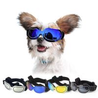 ZZOOI Pet Dog Adjustable Sunglasses Goggles Puppy Cool Sun Glasses Dog Outdoor UV Protection for Small Medium Large Pet Toy Supplies