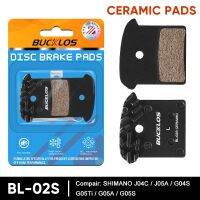 BUCKLOS BL-02S Bike Brake Pads Ceramic MTB Hydraulic Disk Brake Pads Mountain Road Bicycle Disc Brake Part Fit Shimano J04C J05A