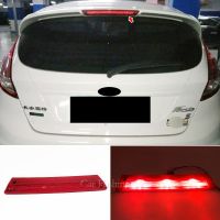 ไฟเบรกเสริมรถยนต์ติดตั้งสูงสำหรับ Ford Fiesta Hatchback 2009 2010 2011 2012 2013 2014หลังไฟเบรคที่สาม