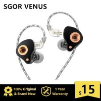 【DT】hot！ SGOR VENUS Earphones HIFI Super Bass Earbuds In Ear Music Sport Noise Cancelling Headset of Sportt