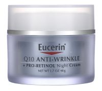 Eucerin Q10 Anti-Wrinkle + Pro-Retinol Night Cream ครีมลดเลือนริ้วรอยคิวเท็น ของยูเซอรีน สำหรับกลางคืน 48 กรัม