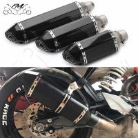 51mm Universal Accessories Motorcycle Exhaust pipe Modified Muffler Pipe echappement moto db killer For akrapovic XJ6 MT07 09 03 Haberdashery