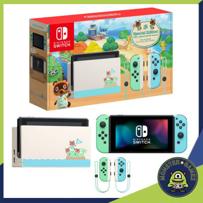 เครื่อง Nintendo Switch Animal Crossing New Horizons Edition (Gen2)(Nintendo switch Console Gen 2)(Nintendo switch game)(Switch Animal Crossing)(เครื่อง Nintendo Switch Animal Crossing)(เครื่อง Switch)