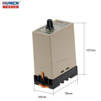 、‘】【’ Electrical Time Relay Delay 30S AC 110V 220V 380V DC 24V Electronic JS14A Transistor Time Relay