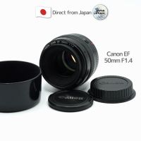 [ใช้เป็นภาษาญี่ปุ่น] เลนส์กล้องถ่ายรูป Canon EF 50มม. F/ 1.4 USM Af/mf วางจำหน่ายในญี่ปุ่น1993