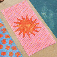 [Coralist Swimwear] ผ้าเช็ดตัว Beach Towel สี Hot Pink Sole(CRBW187)