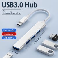 พอร์ต USB Type C ฮับความเร็วสูง4พอร์ตแยกอะแดปเตอร์ OTG สำหรับ Samsung Lenovo HUAWEI Xiaomi Macbook Pro 15 Air Pro อุปกรณ์เสริม Feona