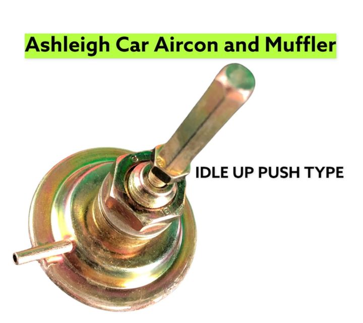 IDLE UP Actuator PUSH TYPE Car Aircon Parts Air Control Valve Universal