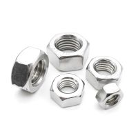 M1 M1.2 M1.4 M1.6 M2 M2.5 M3 M3.5 M4 M5 M6 M8 M10 M12 M16 M20 M24 DIN934 304 Stainless Steel Hex Hexagon Nut