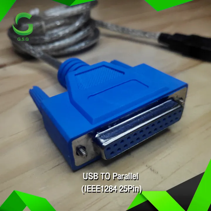 สายแปลงสัญญาณ Converter USB To Parallel IEEE1284 25 Pin ของแท้ รับ