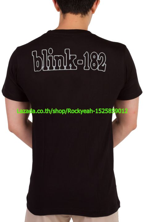 เสื้อวง-blink-182-ร็อคในตำนาน-อมตะ-บลิงก์-182-ไซส์ยุโรป-rcm558