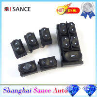 Sance 6pcs ประตูหน้าต่างล็อคสวิทช์ F4ZZ-14028-LH F4ZZ-14028-RH F4ZZZ-14 529-A F4ZZ-14529-B สำหรับ Ford Mustang 1994-2044