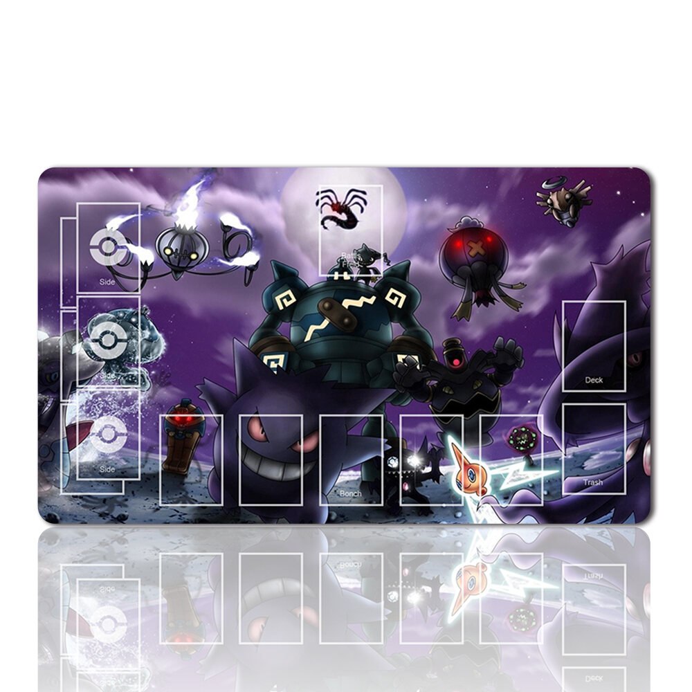 Board Game MTG Playmat Table Mat Games Size 60X35 cm Mousepad Play Mat for Yugioh Pokemon Magic The Gathering Tibalt The Fiend Blooded 