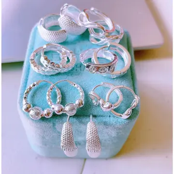 Earrings | Silver hoops | Original earrings | Silver hoops