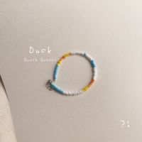 wallah studio : QUACK QUACK กำไลลูกปัด ปรับขนาดได้