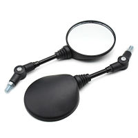 1 Pair Foldable Round 10MM Scooter Rear Mirror Dirt Pit Bike Rearview Motorcycle Mirrors for KTM Mirror Motocross Accessories