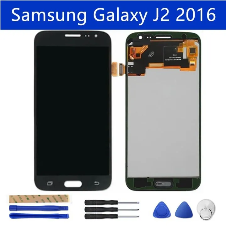 For Samsung Galaxy J2 J210f 16 Lcd Display Touch Screen Digitizer 5 0 Inches Full Assembly Replacement Part Lazada