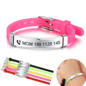 Child identity clearance wristbands