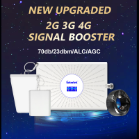 Lintratek อัพเกรด 70dB 2G 3G 4G Tri Band ทวนสัญญาณ 900Mhz 1800Mhz 2100Mhz สัญญาณโทรศัพท์มือถือ Booster GSM DCS LTE WCDMA