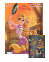 Disney Princess : ระบายสีเจ้าหญิงผมยาว Rapunzel Coloring Book +สมุดสติกเกอร์แสนสนุก
