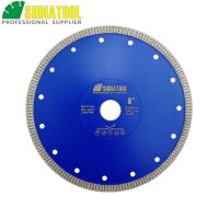 GJPJ-Shdiatool 1pc Dia 8"/200mm Pressed Sintered X Mesh Turbo Diamond Saw Blades Circular Wheel Marble Tile Ceramic Cutting Disc