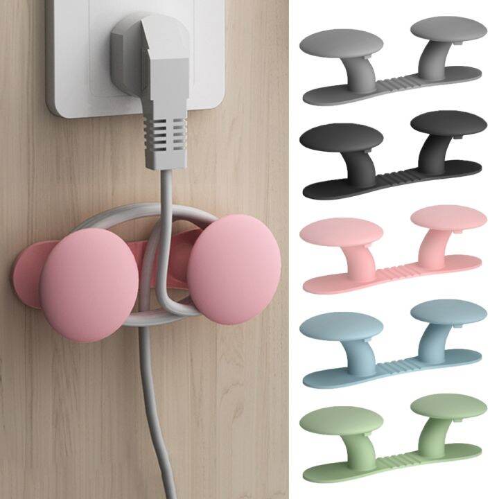 3pcs-cable-wire-organizer-mushroom-shape-data-wire-winder-kitchen-power-cord-storage-rack-electrical-appliance-plug-holder-hooks